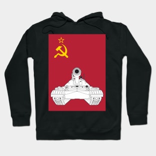 T-10 in defense of the Motherland from the threat of capitalism Hoodie